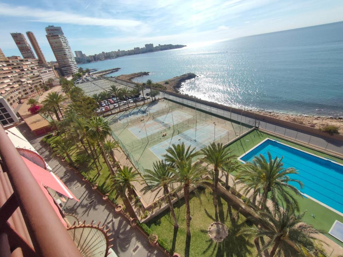 Very Lightful Apartment. Incredible Sea Views. Big Terrace, Swimming Pool. Ac. Very Close To Alicante City Center. Extérieur photo