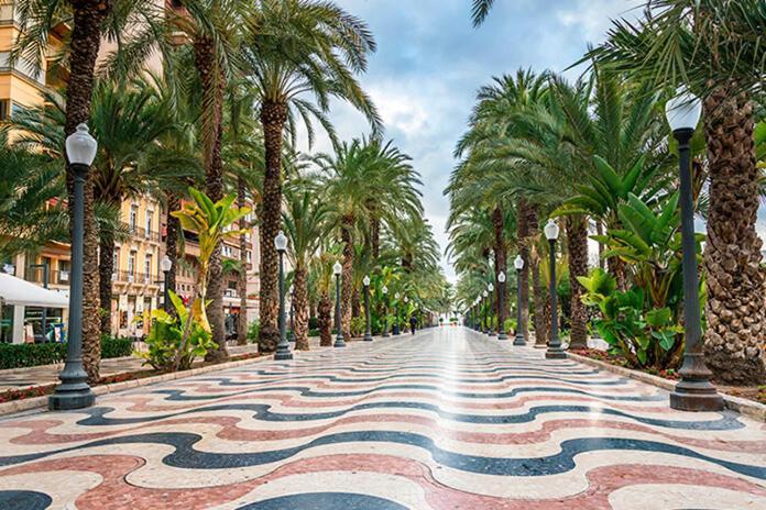 Very Lightful Apartment. Incredible Sea Views. Big Terrace, Swimming Pool. Ac. Very Close To Alicante City Center. Extérieur photo