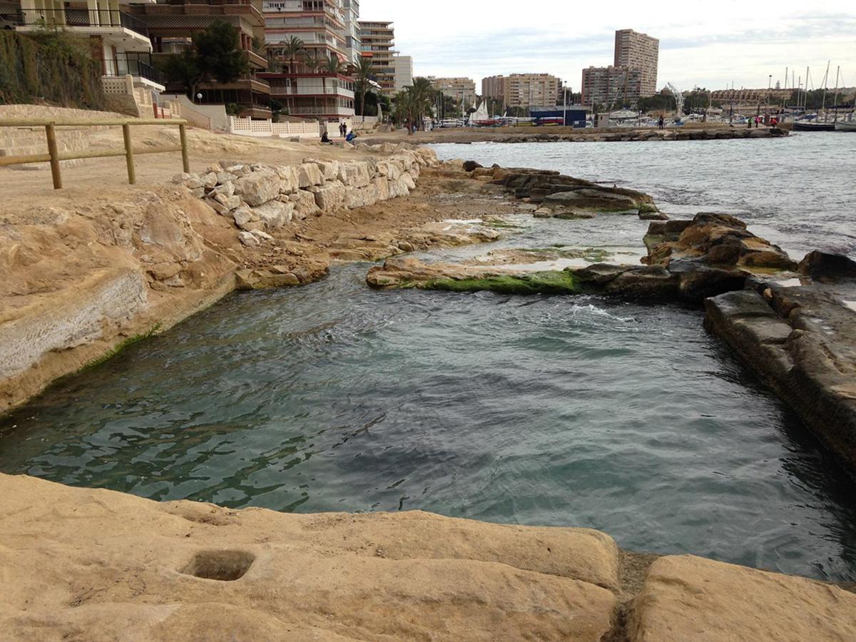 Very Lightful Apartment. Incredible Sea Views. Big Terrace, Swimming Pool. Ac. Very Close To Alicante City Center. Extérieur photo